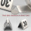 100PCS Restaurant Bar Place Table  Tabletop Number Sign Stackable Table Number Cards Double-Side Black Number 4