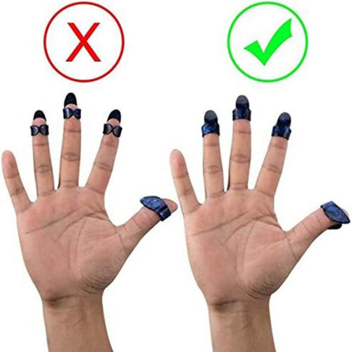 Finger Picks, Medium, Flat Thumbpicks, Celluloid Guitar Finger Picks (24 Pieces Forefinger Picks) 1