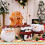 Candy Containers Christmas Cookie Tin Empty Tinplate Candy Boxes Cartoon Santa-Claus Gift Storage Container 2