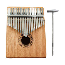 Kalimba Duimpiano 21 Toetsen, Draagbare Mbira Vingerpiano Cadeaus voor Kinderen en Volwassenen, Beginners met Stemhamer