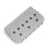 6-String Guitar Fixed Bridge 72.8 Fixed Bridge Body Fittings Alloy Drawing Plate String Bridge Black 2