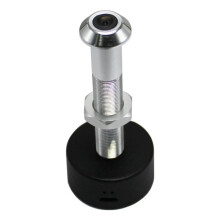 Diâmetro Tuya 12MM Angular Fisheye Dupla Frequência WiFi Porta Olho Prata + Preto