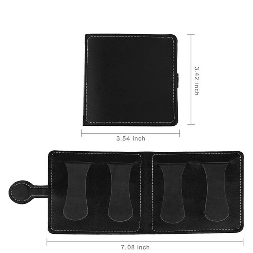 Guitar Picks Hållare Väska Organizer Gitarr Plectrums Förvaringsväska för Bas/Ukulele 1