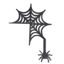 Décoration de Panneau D'Angle de Porte D'Halloween Décoration D'Angle de Porte en Filet D'Araignée Décoration D'Angle de Porte Familiale
