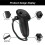 5in1 VR Accessories Kits for Meta Quest 3 Face Cover VR Handle Protection Case White 9