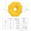 Sunflower Pet Collar Cat Collar Licking-Proof, Biting-Proof and Scratching-Proof Protective Collar M 7