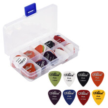 Alice Guitar Pick 1 box case 40 Pieces plectrum mediator mix 0.58-1.5
