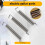 Licensierad Gitarr Tremolo Bridge System Set för  Stratocaster Squier Elektrisk Gitarrbyte, Svart 4