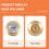 Set Gold Top Hat Knob for  for  Gold Foil Button 6