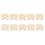 Violin Bridge 4/4 Maple Leaf Violin Bridge 10 Pack Violin Parts Violin Code 1