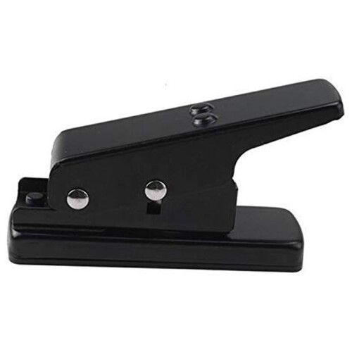 Gitarr Plectrum Punch Picks Bärbar Pick Puncher Pick Maker DIY Card Cutter Machine Svart 2