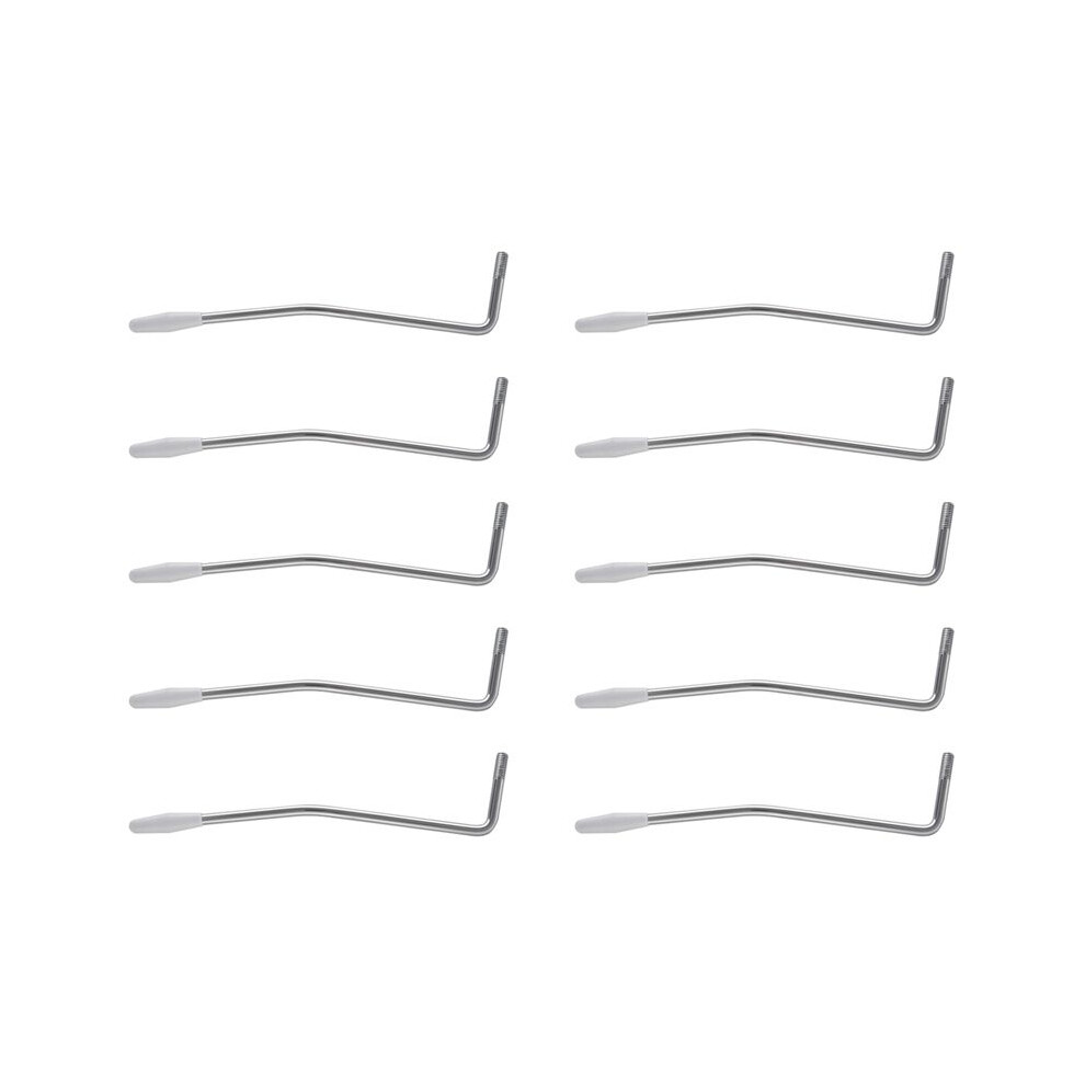 10X Silver 5.0Mm Rocker Tremolo Arm Vibrato Steel Lever For Electric Guitar Instruments 4713088777967