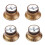 8 Pcs Speed Control Knobs 4 Tone 4 Volume for  LP SG Guitar Golden Knobs Guitar Accessories 3
