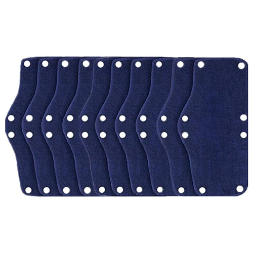 10PCS Hard Hat Sweatband, Cotton Hard Hat Liner, Reusable Hardhat Sweatbands ()