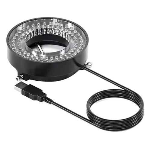Mechanic Microscope LED Ring Light  Lamp 64 Pcs Adjustable LED USB  for PCB Soldering Repair