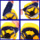 10PCS Hard Hat Sweatband, Cotton Hard Hat Liner, Reusable Hardhat Sweatbands () 3