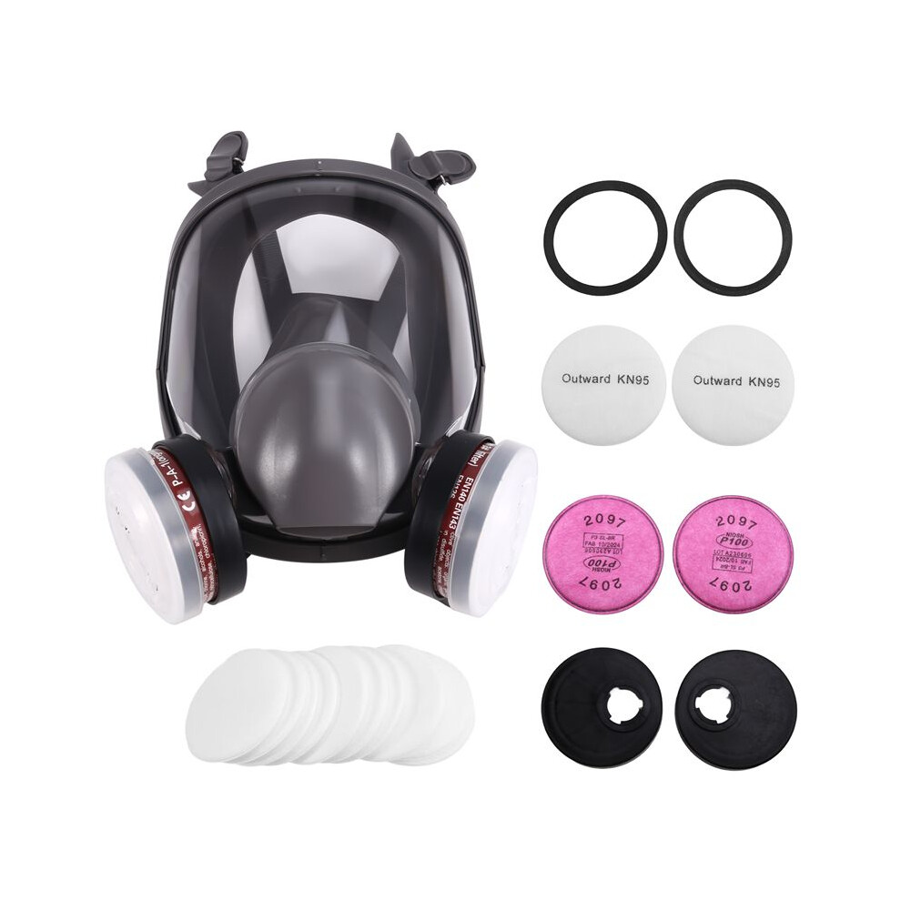 Gas Mask Full Face Mask Gas Mask Industrial Formaldehyde Respirator Protective Mask 6800 Chemical Decoration 4711937488835