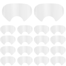 50 Pcs Peel Off Lens Cover Shield Cover Respirator Mask Protective Cover Compatible for 6885, 6000, 6700, 6800 Series