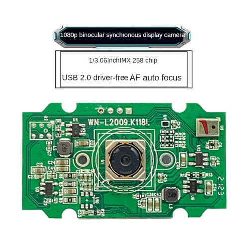 USB2.0 8MP 30fps HD 3264x2448 Resolution Autofocus Camera Module IMX258 Sensor 75 USB Camera Module 1