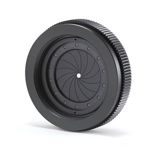 1.5-25mm Manual Aperture Adjustable Mechanical Iris Diaphragm Iris Diaphragm for Digital Camera Microscope M42 to M42