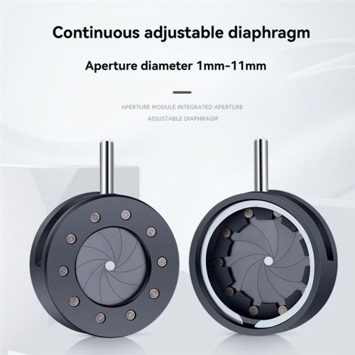 1-11MM Manual Aperture Adjustable Mechanical Iris Diaphragm Iris Diaphragm for Digital Camera Microscope Iris SK11 2
