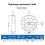 1.5-23mm Manual Aperture Adjustable Mechanical Iris Diaphragm Iris Diaphragm for Digital Camera Microscope Iris SK23 7