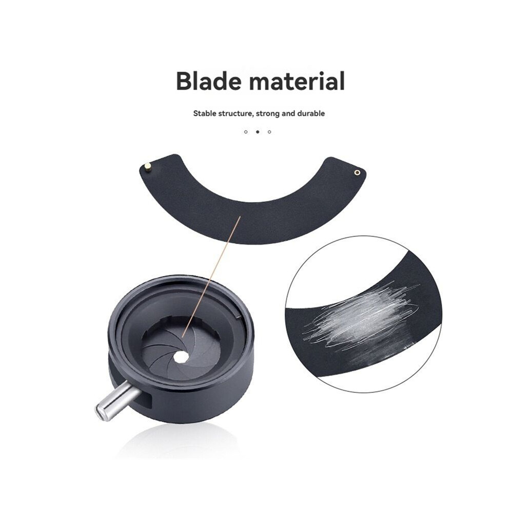 0.5-7.5Mm Manual Aperture Adjustable Mechanical Iris Diaphragm Iris Diaphragm For Digital Camera Microscope Iris Sk7.5 Light 4712407798676