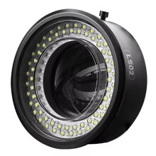 Dual Polarized Microscope Polarized Ring Light 64 LED Anti Glare NO Reflections Ultra Bright for Most Microscope Lamp