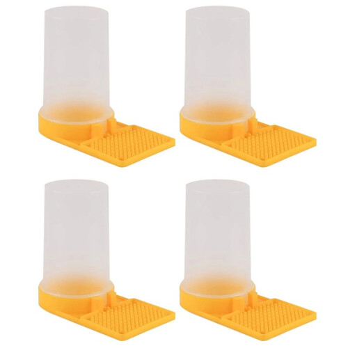 Bee Feeder Drinking Water Waterer Beekeeping Honey Bee Feeders Watering Bees Tools Supplies Feeding Bee Drinker Tools4pc
