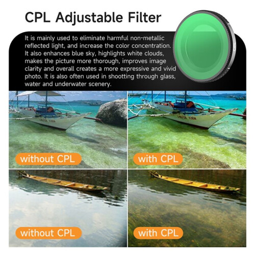 Lens Filter Set for  Osmo  CPL+ND8+ND16 Lens Filters for  Osmo  Camera Accessories 1