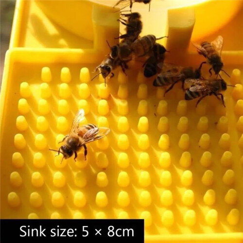 Bee Feeder Drinking Water Waterer Beekeeping Honey Bee Feeders Watering Bees Tools Supplies Feeding Bee Drinker Tools4pc 1