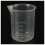 8 Pcs 50 Ml Laboratory Plastic Water Liquid Measuring Cup Transparent 3