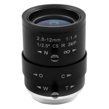 3 MP HD CCTV Kamera Objektiv 2,8-12 Mm Varifokaler Manueller Zoom Fokus CS Halterung für Industrielle ÜBerwachung Kameras