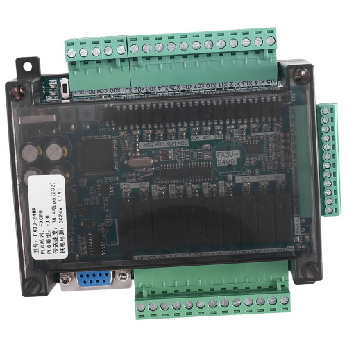 SPS-Industriesteuerplatine FX3U-24MR mit Shell Programmable Logic Controller Board 2