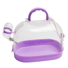 Pet carrier for small animals with water bottle, outdoor pet travel cage, transport box, travel carrier for small animals