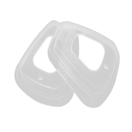 501 Filter Retainer for  Reusable Respirators,Filter Box Uses Gas Mask Elements Accessories,2PCS