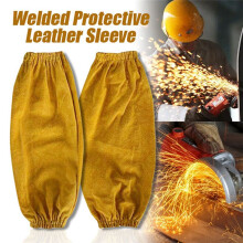 1 Pair of Welding Protective Arm Sleeve, Welding Sleeve Apron and Labor Protection Sleeve
