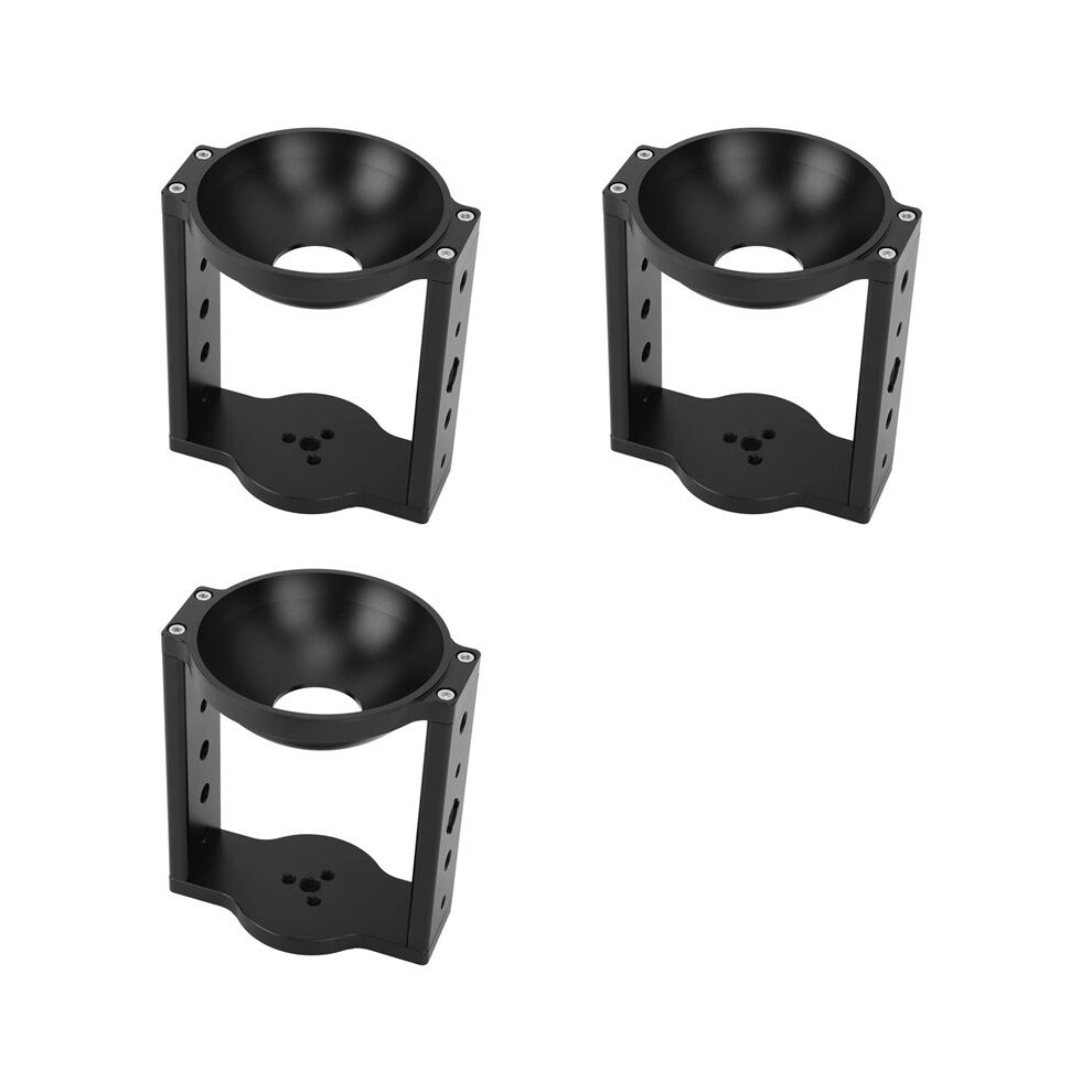 3X Metal Tripod Bowl Riser Versatile Aluminum Alloy Hi-Hat Riser With 100Mm Bowl Adapter For Photography Tripod 4713454422583