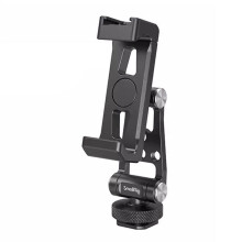Metal Telefonstöd med Cold Shoe Mount Telefonstöd för 3 / 3 Pro/ 3 / 4Pro/ 4