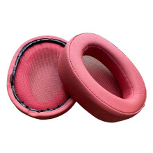 1 Pair Sponge Ear Pads for MDR-100AAP 100A H600A Headset Cushion Cover Earpads Replacement Twilight Red
