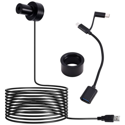 Telescópio 130W Pixels 1,25 Polegadas USB Lente Digital Ocular Eletrônica Câmera Telescópio Astronômico Conectando