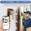 Doorbell Camera with Solar Charging, Waterproof, Night Vision, HD, Two-Way Intercom Voice for Home Security 2