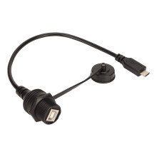 USB-Einbaubuchse, IP67 wasserdicht, Hochgeschwindigkeits-Datenkommunikationsbuchse, robust und langlebig für Automatisierungsanlagen und