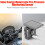 Solar Wireless Motorcycle TPMS with 2 External Sensors, 0-3.5bar 7