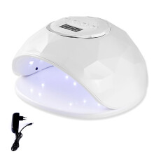 Lâmpada UV LED elegante para unhas, para secagem rápida de esmalte em gel, equipada com sensor inteligente e temporizador ajustável, garantindo