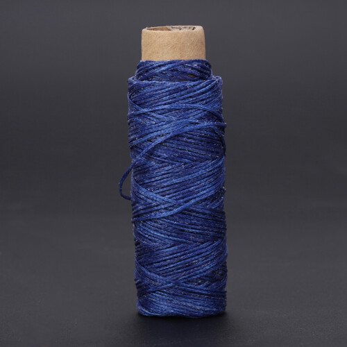 Flat Waxed Thread for Leather Projects, Waterproof and Strong Upholstery Thread for Crafting and Hand Sewing