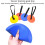 Adjustable Flexible Football Training Disc For Soccer Training Targets Plate Practice Tool 2