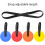 Adjustable Flexible Football Training Disc For Soccer Training Targets Plate Practice Tool 3
