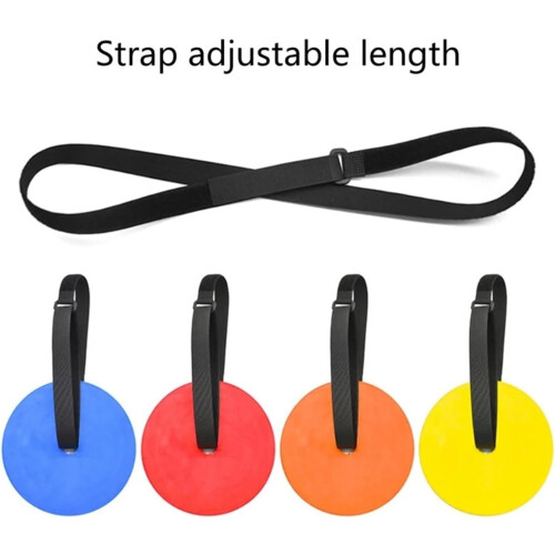 Adjustable Flexible Football Training Disc For Soccer Training Targets Plate Practice Tool 2