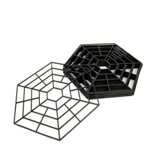 Rede de proteção para peixes em lagos ornamentais e de carpas koi, rede de proteção para lagos com design de encaixe, barreira flutuante para